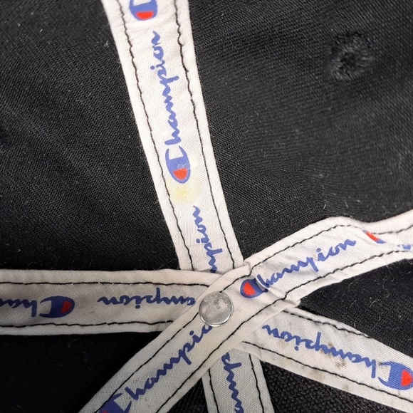 Champion Embroidered Baseball Cap Snap Back One size - Picture 7 of 7